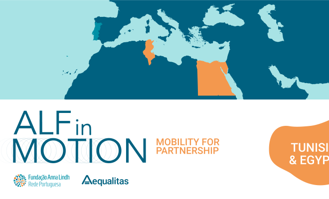 ALFinMOTION Mobility for Partnership, Tunisia & Egypt, Fundação Anna Lindh Rede Portuguesa