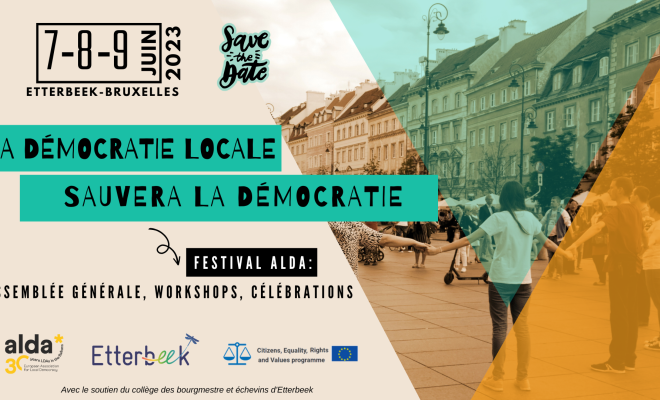 Vous êtes conviés à Bruxelles pour le festival de l'ALDA