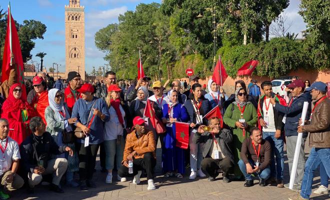 CARAVANE DES MAROCAINS DU MONDE POUR LA PAIX