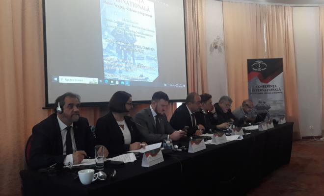 Speakers at the Black Sea Conference, Constanta, Romania