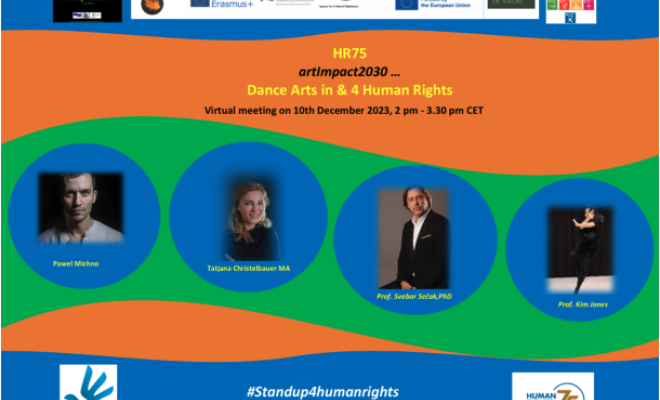 dance arts in & 4 Human Rights & SDGs