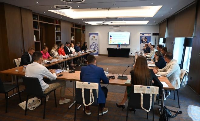 Round Table with key stakeholders on youth policies and implementation of the Law on Youth Participation and Youth Policies in RS. Macedonia.