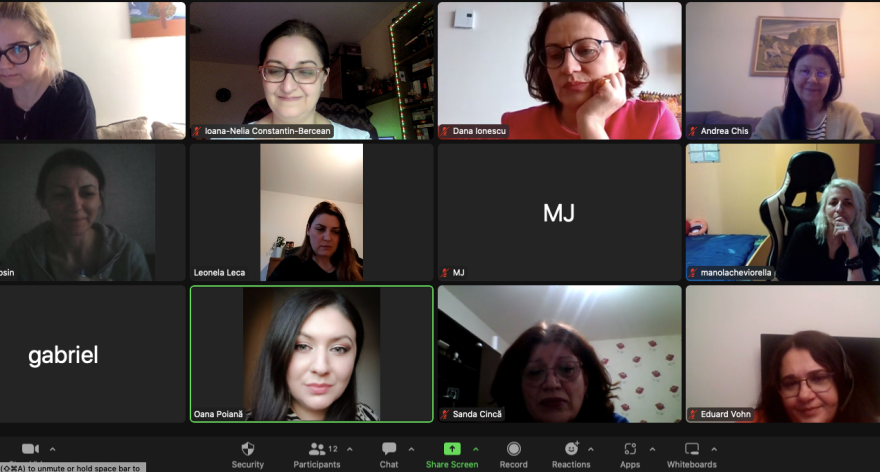 Empowering Women Initiative meeting online